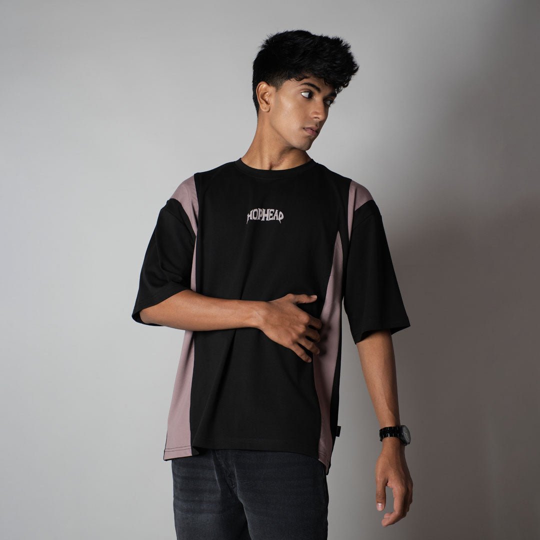 BLACK EDGEPANEL T - SHIRT - Hophead