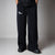 BLACK KNITDRIP SWEATPANTS