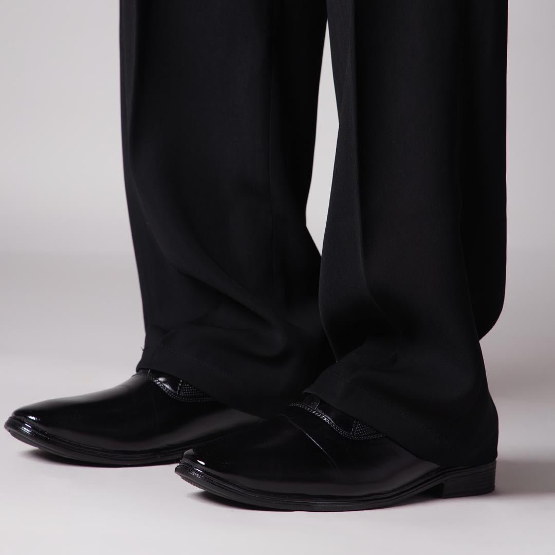 BLACK KOREAN PANT - Hophead