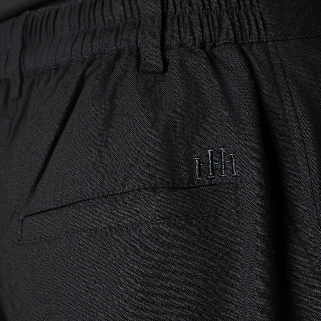 BLACK LINEN PANTS - Hophead