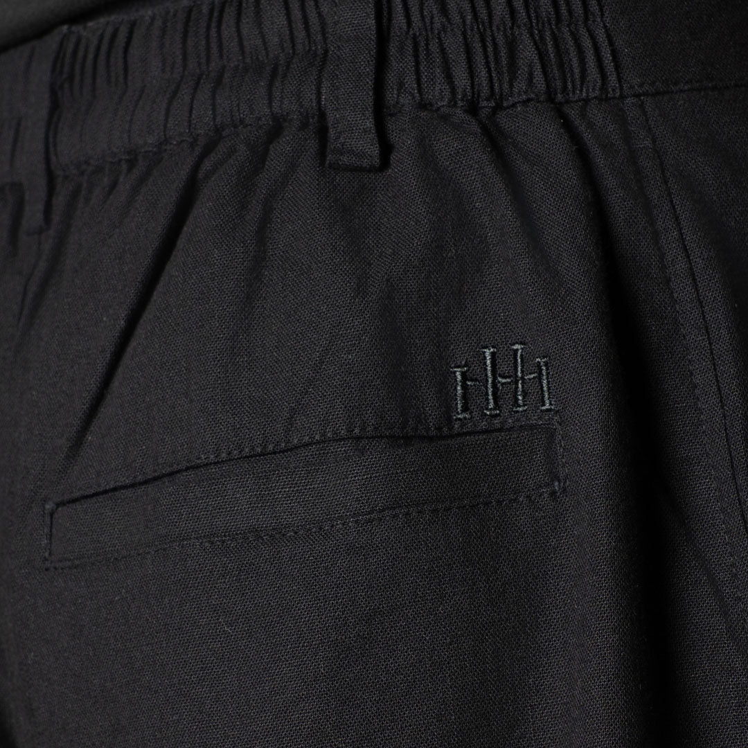 BLACK LINEN PANTS - Hophead