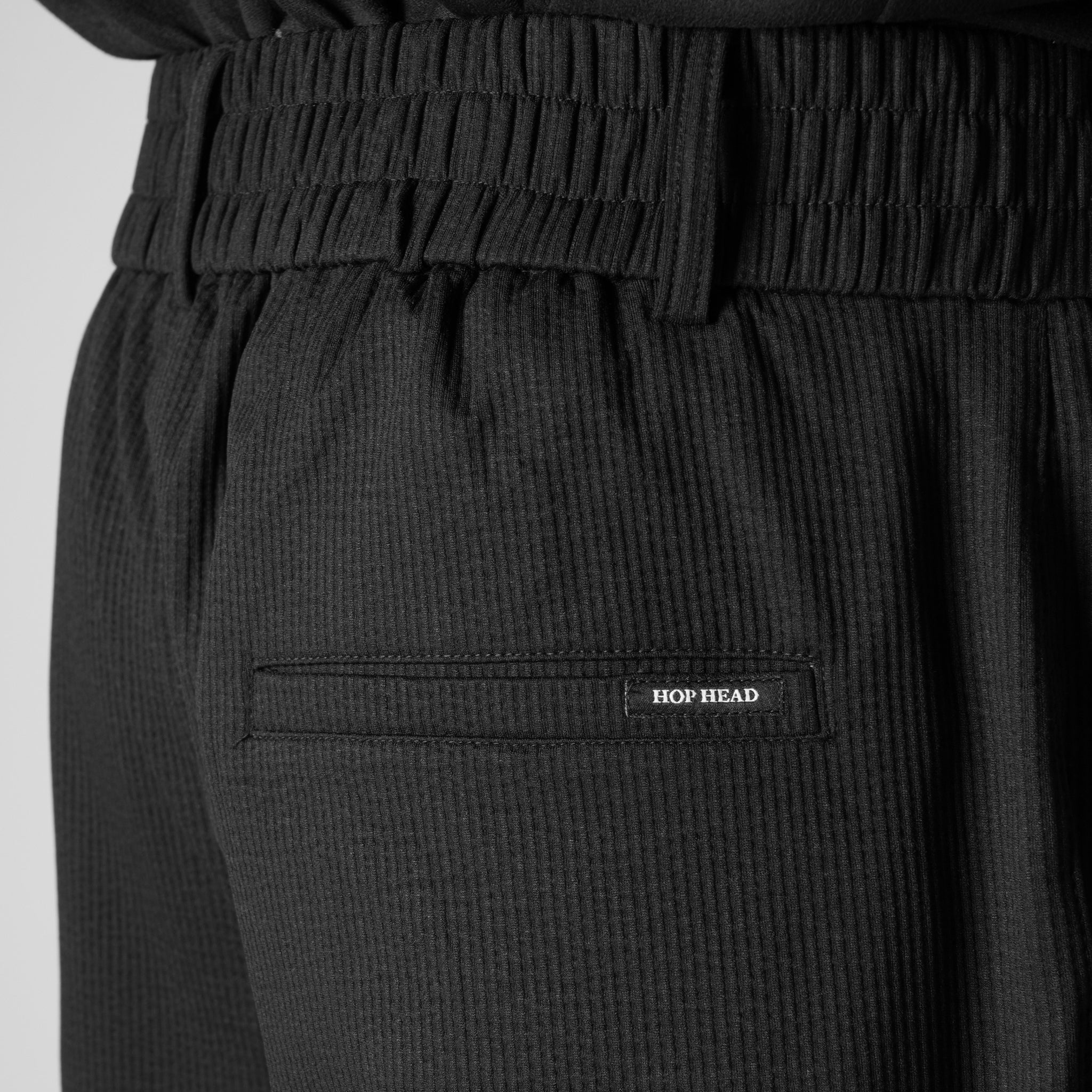 BLACK PIN - RIB WIDE PANTS - Hophead