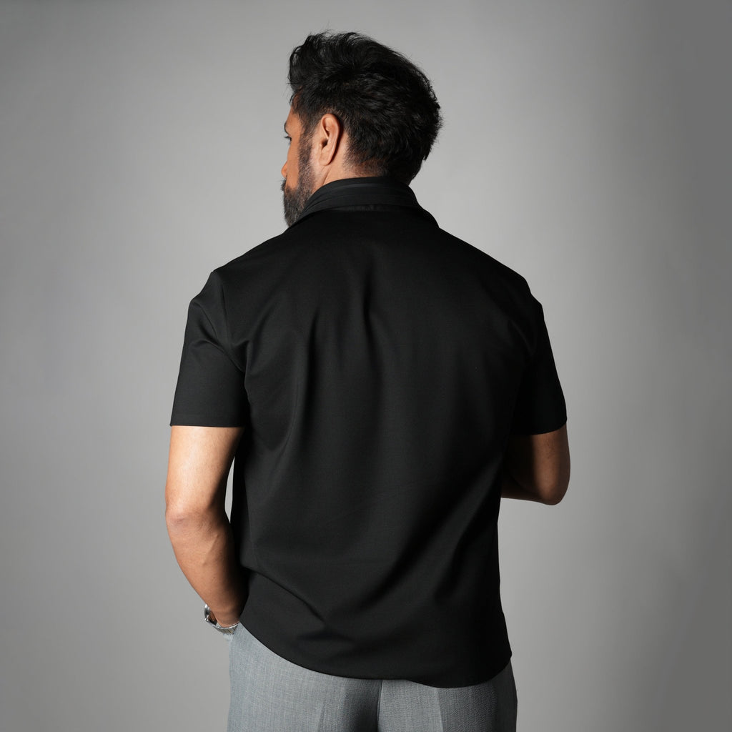 BLACK PRIME SEAMLESS POLO - Hophead