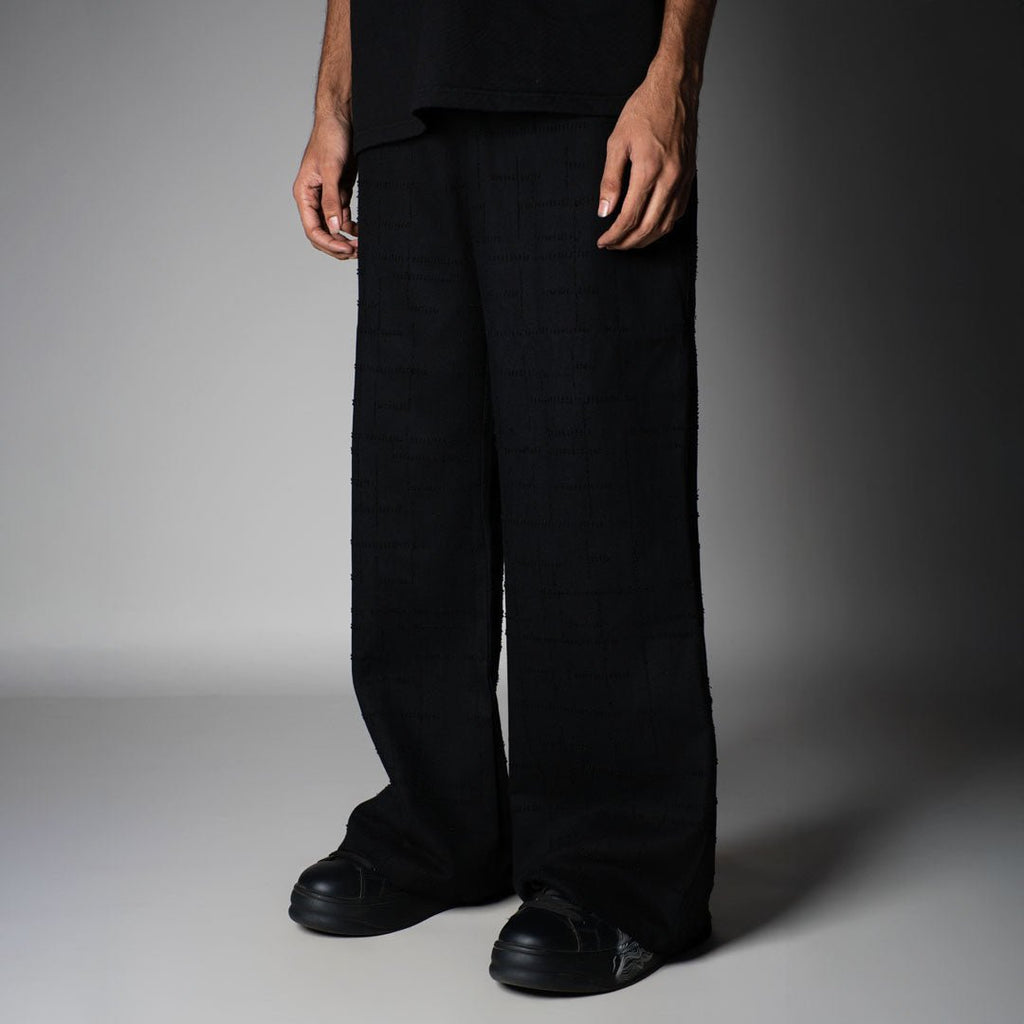 BLACK ROOFING BOOT CUT DENIM - Hophead