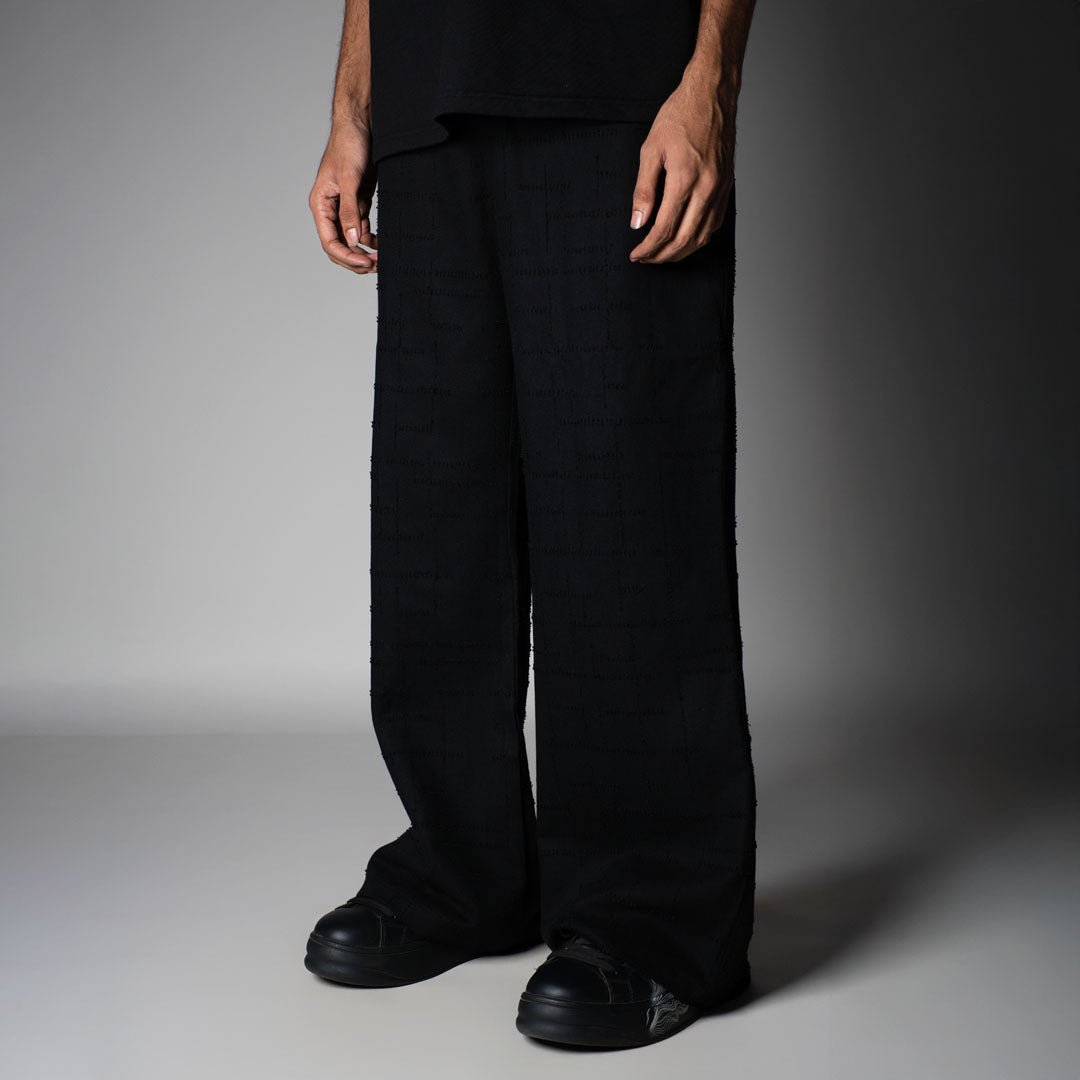 BLACK ROOFING BOOT CUT DENIM - Hophead