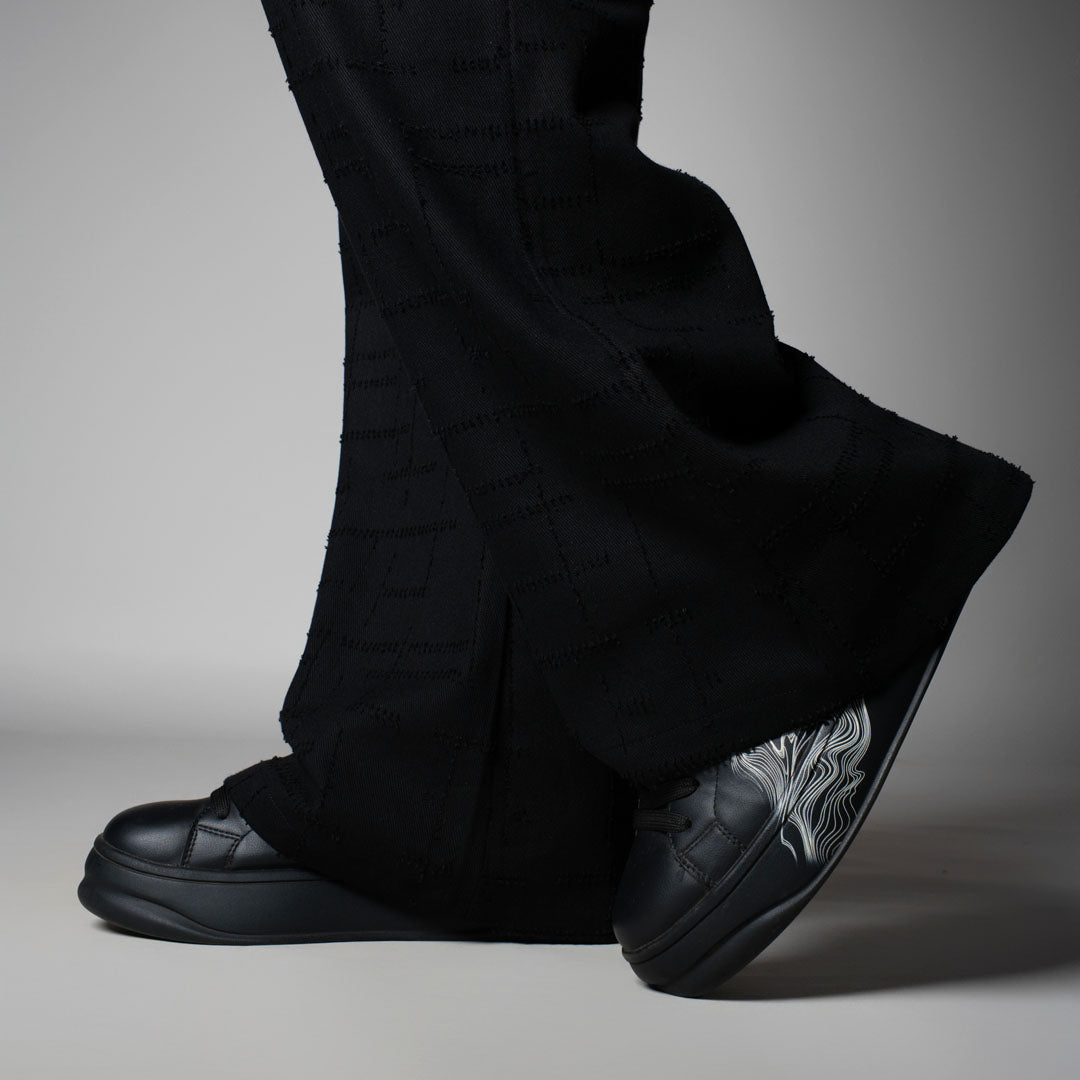 BLACK ROOFING BOOT CUT DENIM - Hophead