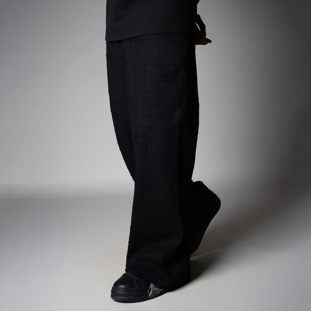 BLACK ROOFING BOOT CUT DENIM - Hophead