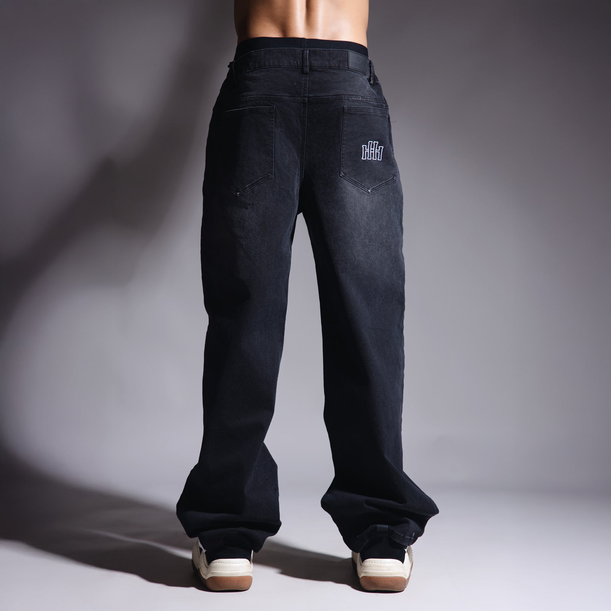 BLACK SHADOW FLEX DENIM - Hophead