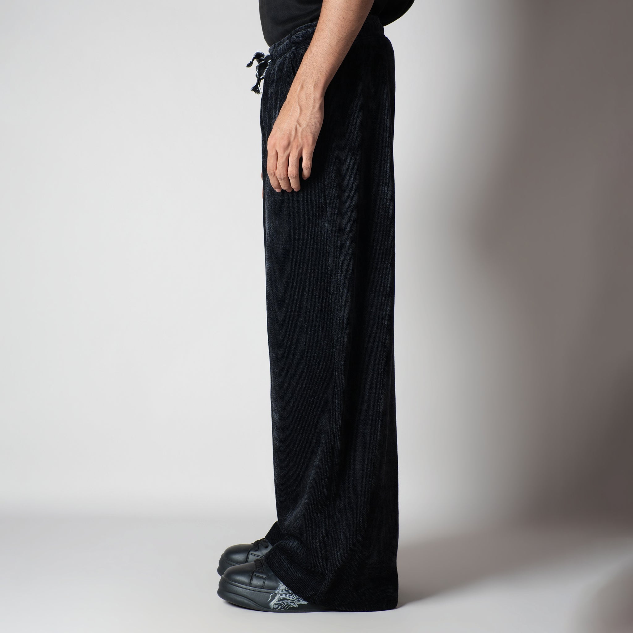 BLACK STONE KNITDRIP SWEATPANTS - Hophead