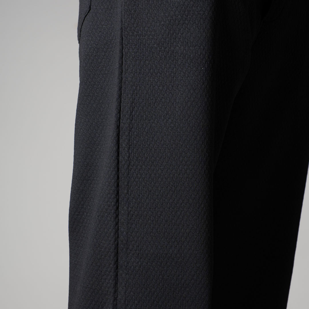 BLACK TEXTURED SWEATPANT - Hophead