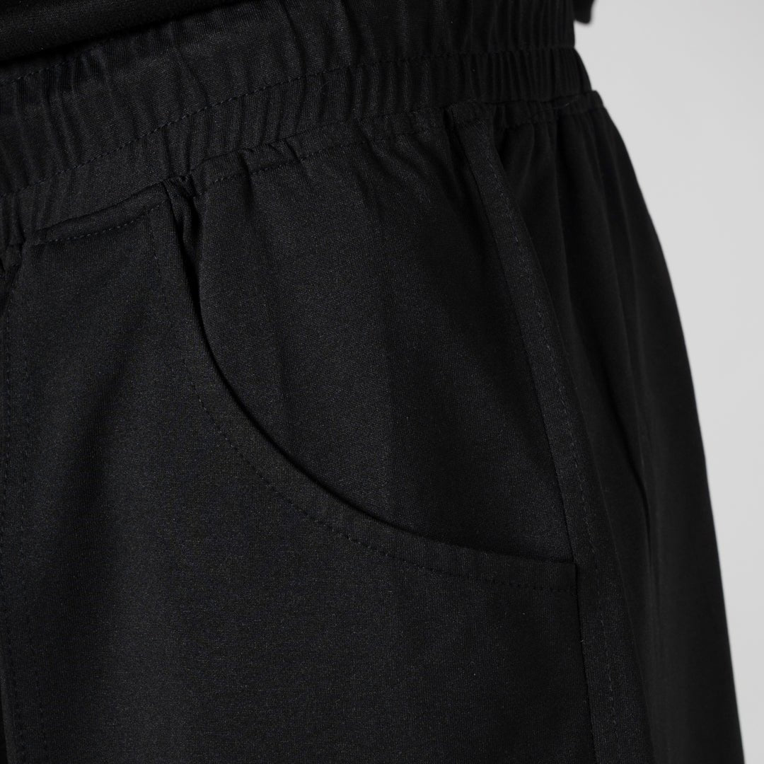 BLACK TWO FRONT POCKET CARGO SWEATPANT - Hophead