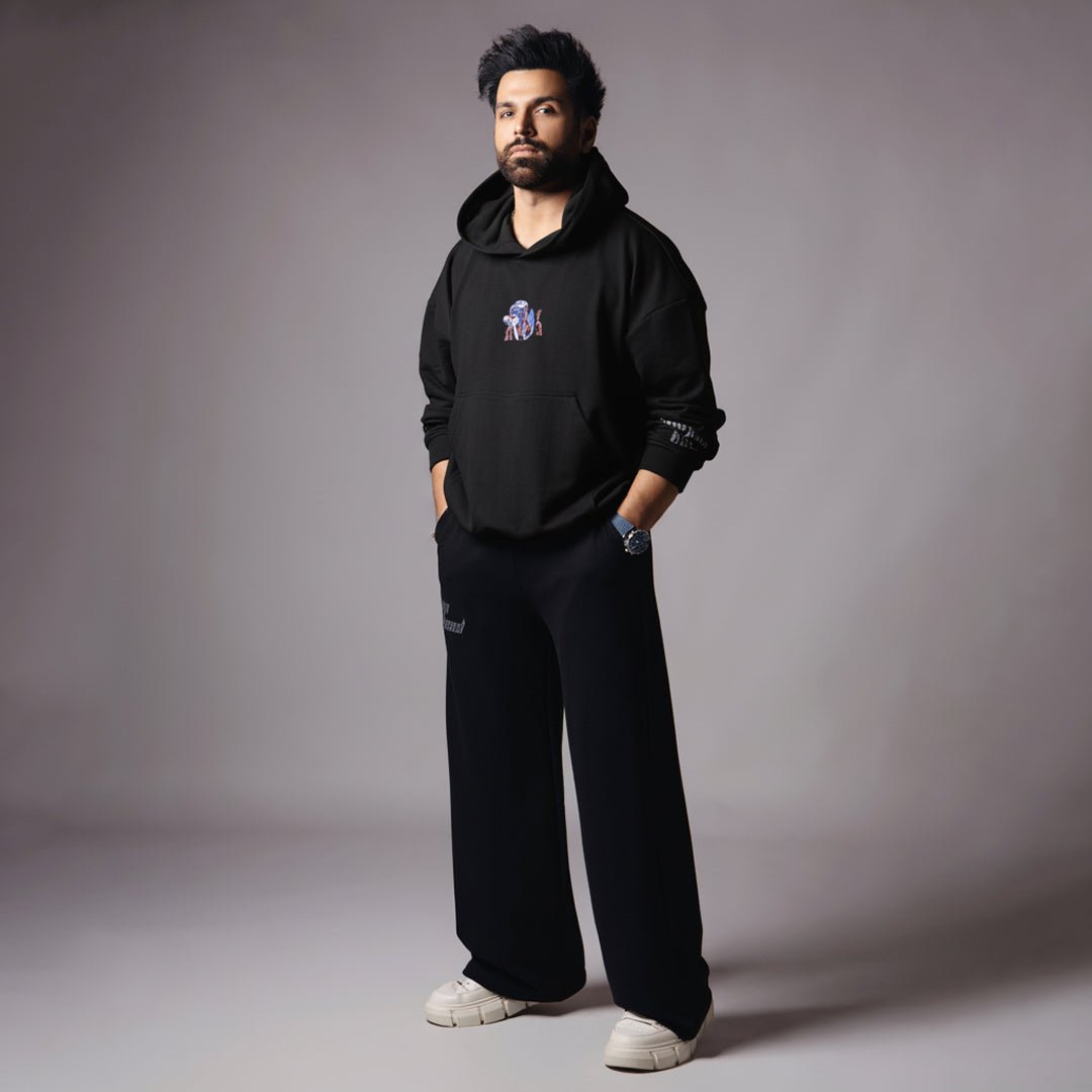 BLACK VENOM HOODIE - Hophead