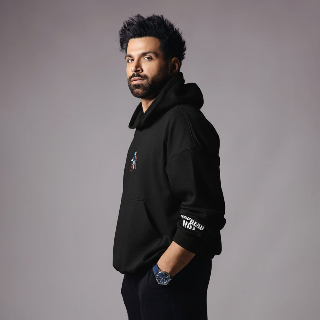 BLACK VENOM HOODIE - Hophead