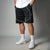 BLACK VERTEX EDGE SHORTS