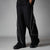 BLACK VERTEX FLEECE BAGGY SWEATPANTS