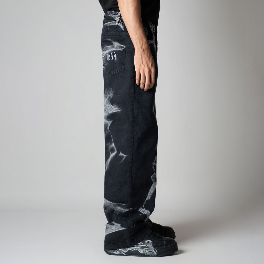 BLACK VOID WASH DENIM - Hophead