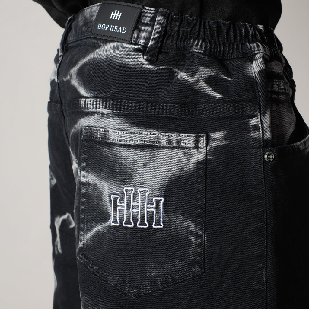 BLACK VOID WASH DENIM - Hophead