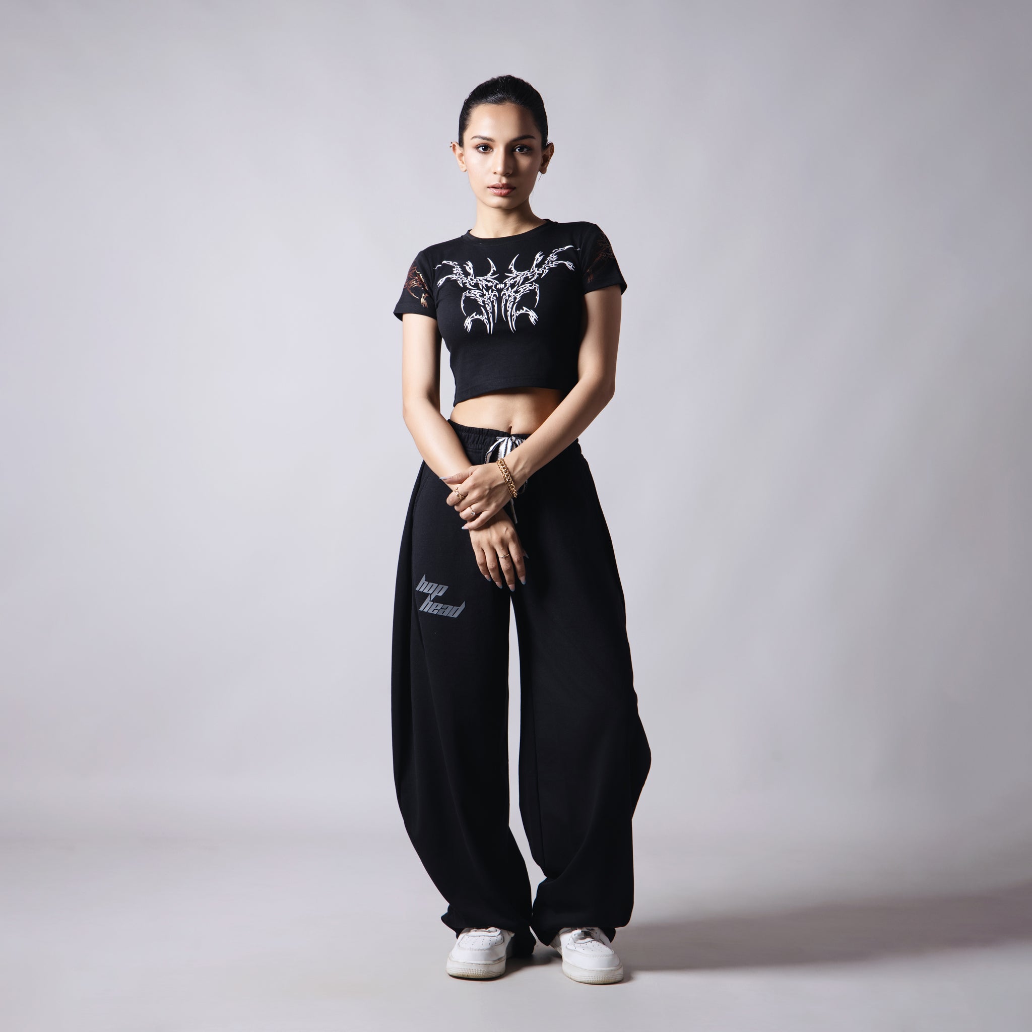 BLACKENED SOUL CROP TOP - Hophead