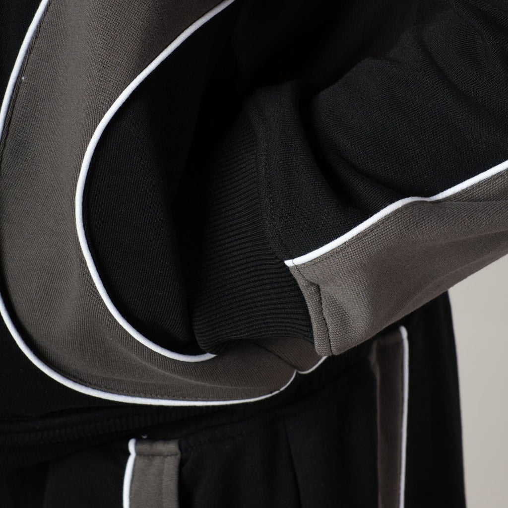 BLACKOUT SMOKELINE HEAVY ZIPPER HOODIE - Hophead