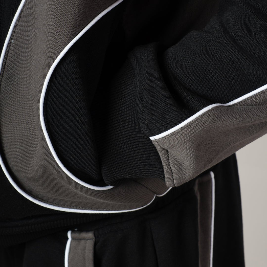 BLACKOUT SMOKELINE HEAVY ZIPPER HOODIE - Hophead