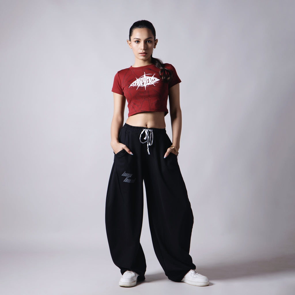 BLOODLINE WEB CROP TOP - Hophead