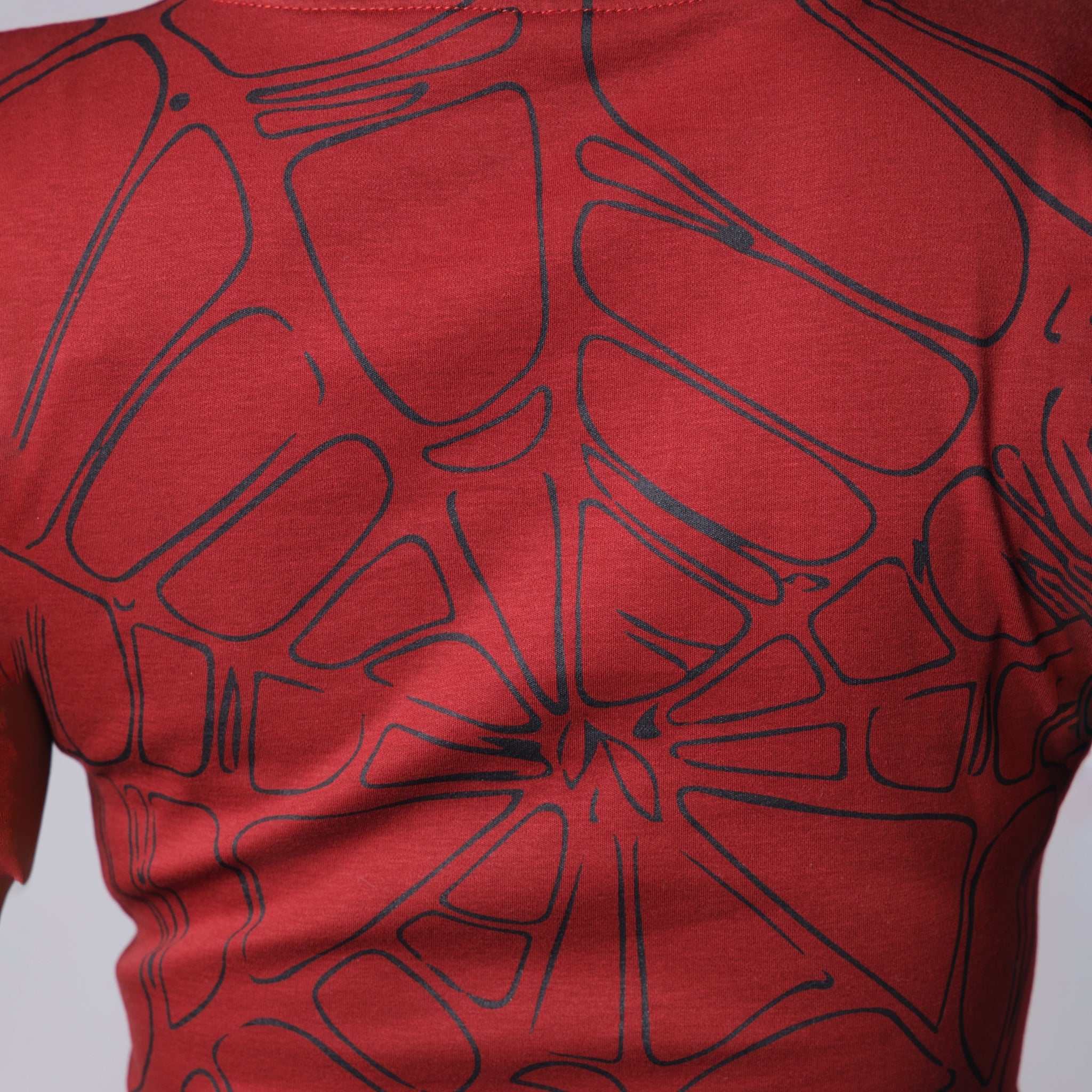 BLOODLINE WEB CROP TOP - Hophead