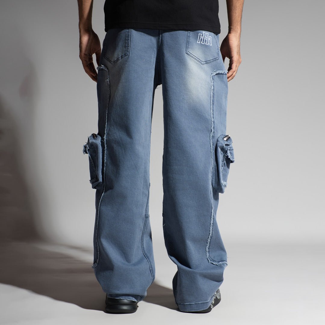 BLUE 3D CIRCUIT DENIM - Hophead