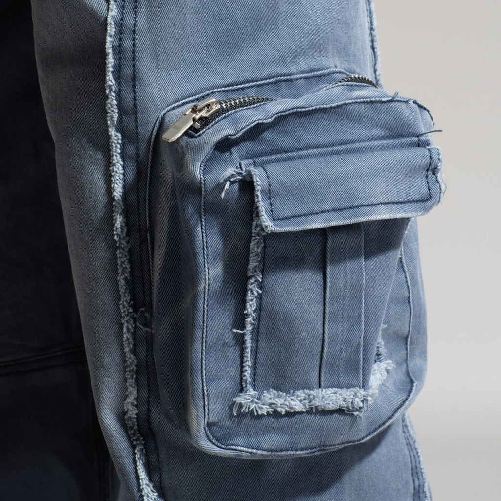 BLUE 3D CIRCUIT DENIM - Hophead