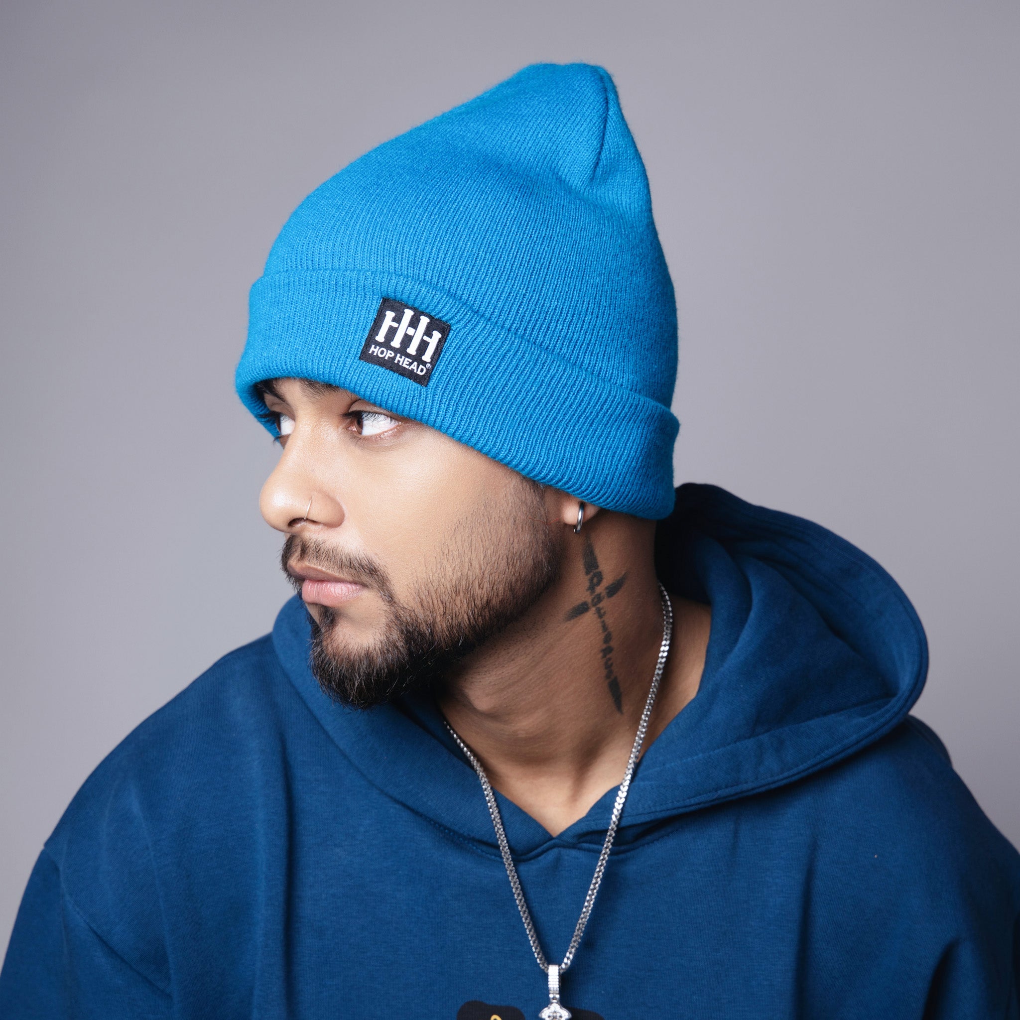BLUE BEANIE - Hophead