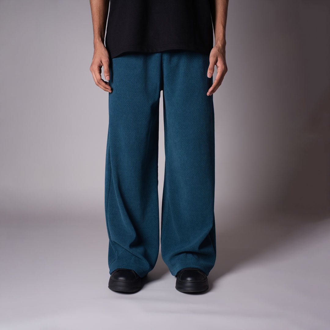 BLUE CORDRIP SWEATPANTS - Hophead