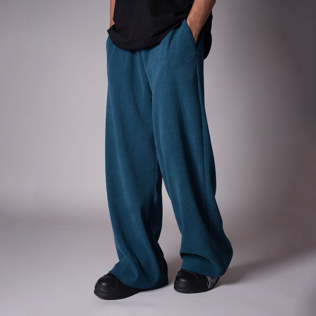 BLUE CORDRIP SWEATPANTS - Hophead