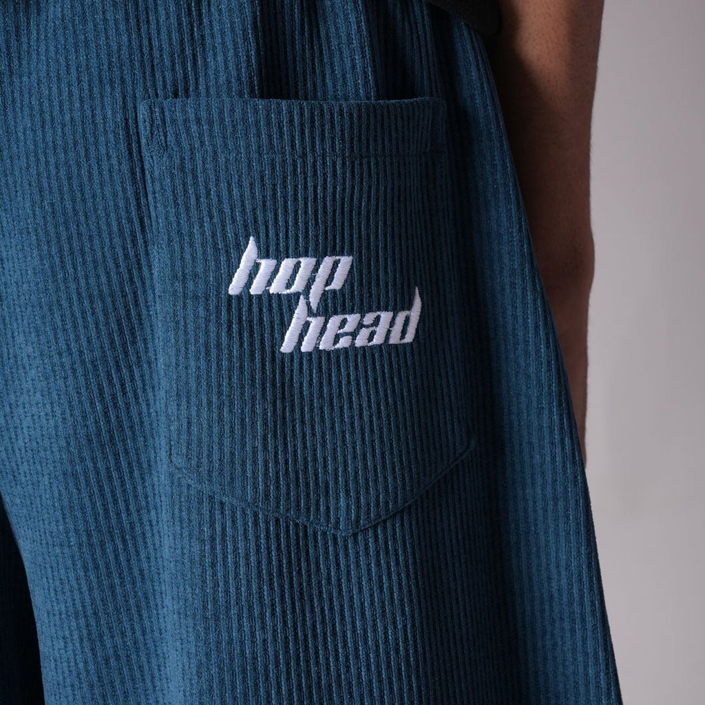 BLUE CORDRIP SWEATPANTS - Hophead