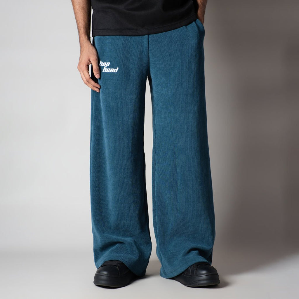 BLUE KNITDRIP SWEATPANTS - Hophead