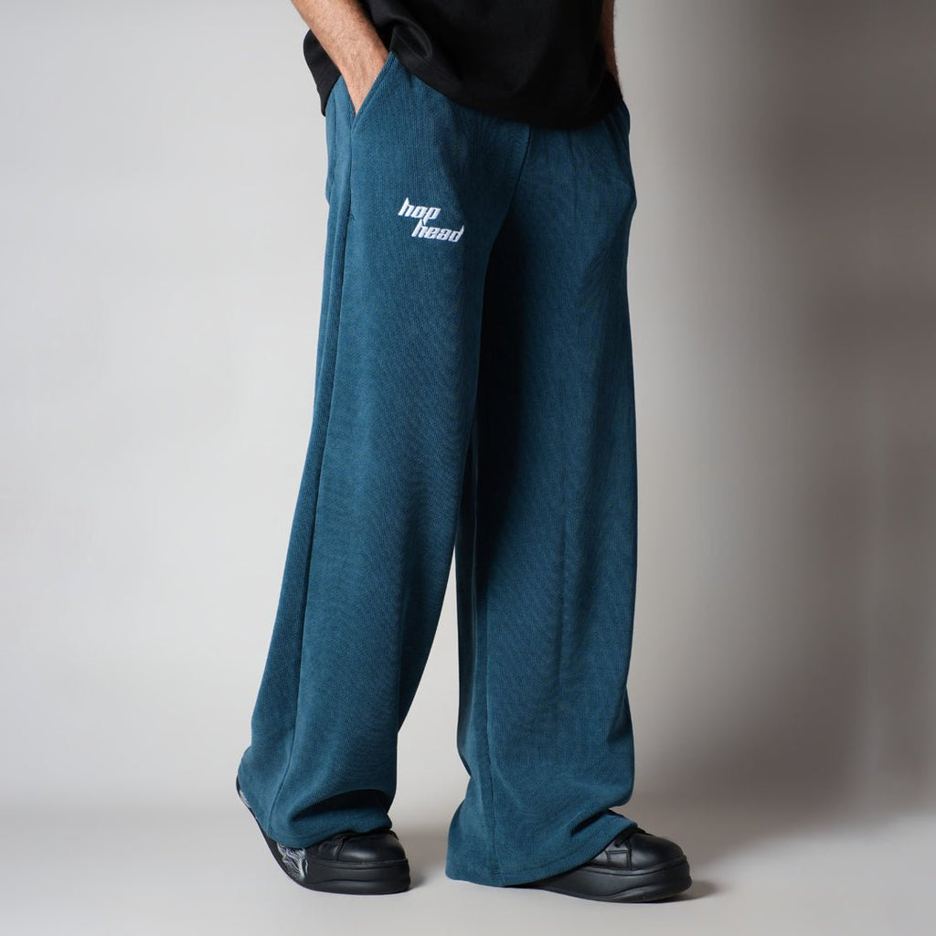 BLUE KNITDRIP SWEATPANTS - Hophead