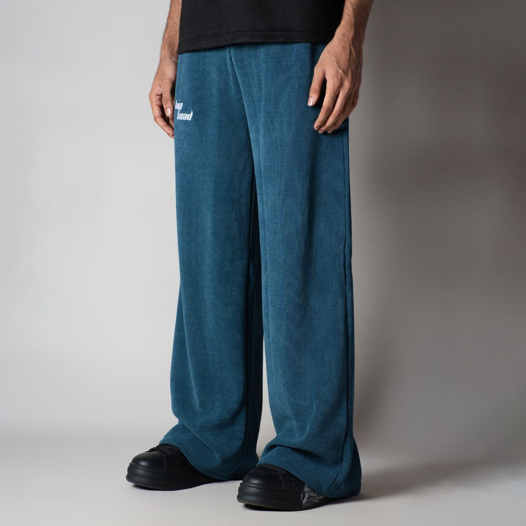 BLUE KNITDRIP SWEATPANTS - Hophead