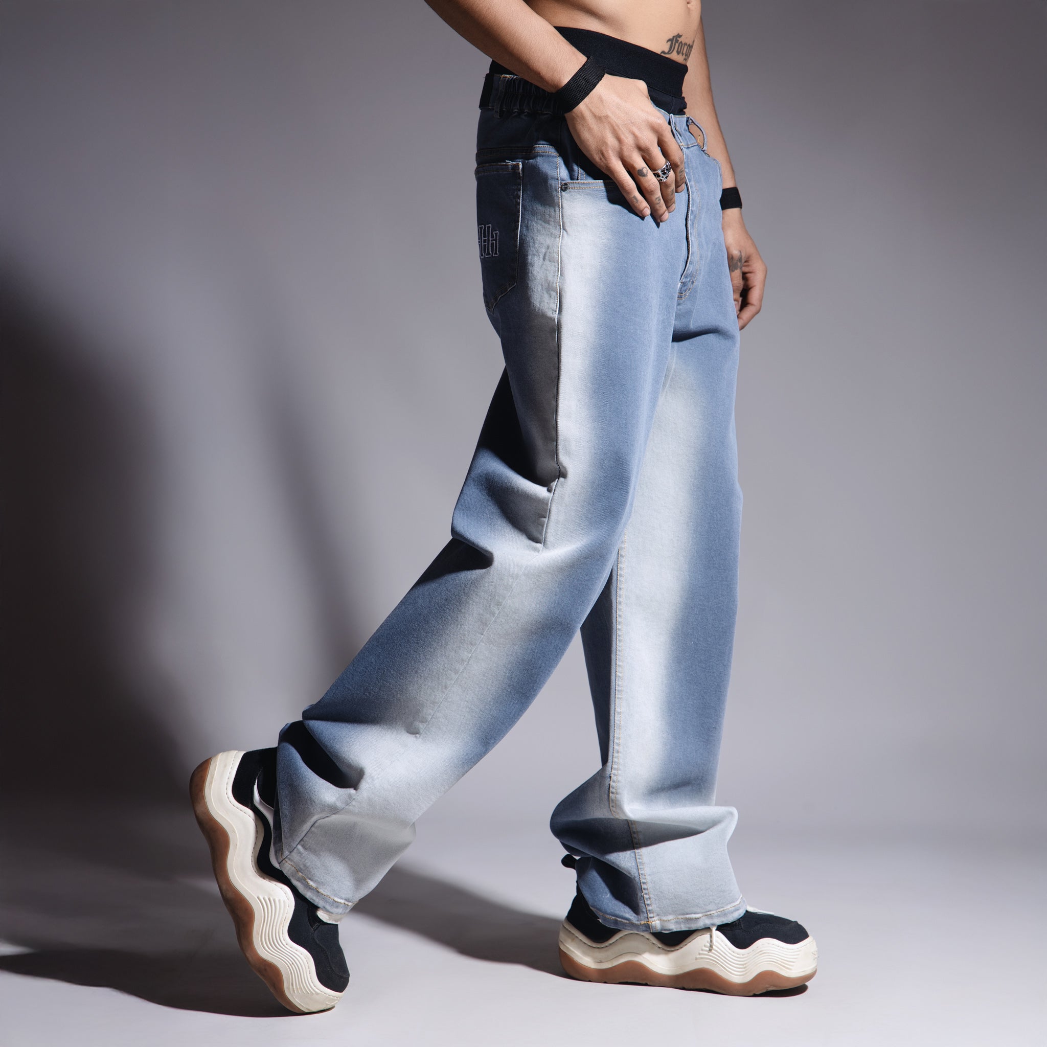 BLUE SIDE FLOW DENIM - Hophead