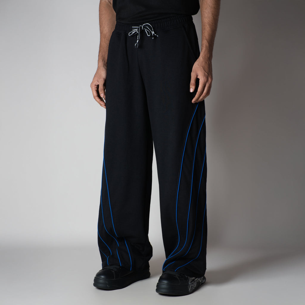 BLUE THUNDER BAGGY SWEATPANTS - Hophead