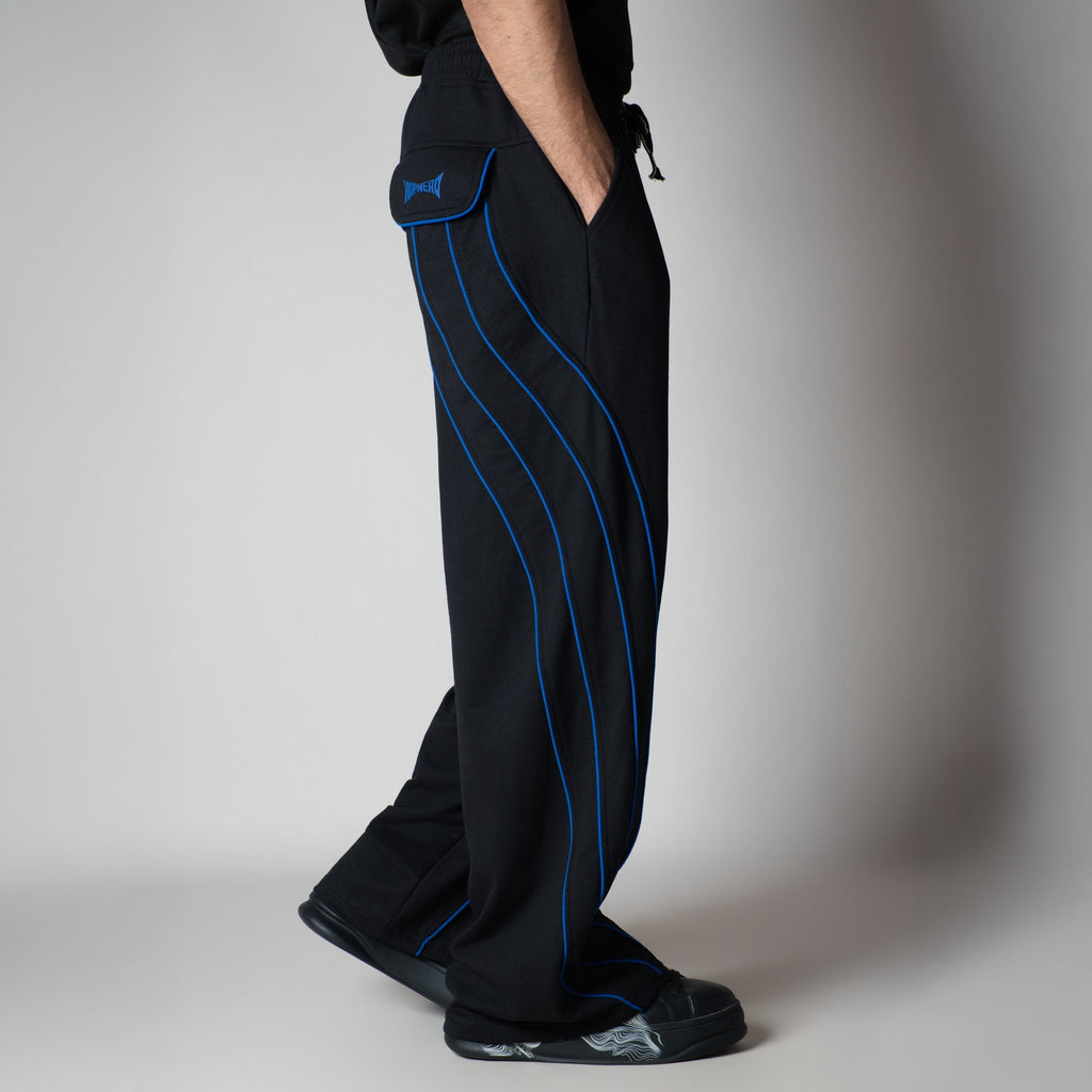 BLUE THUNDER BAGGY SWEATPANTS - Hophead