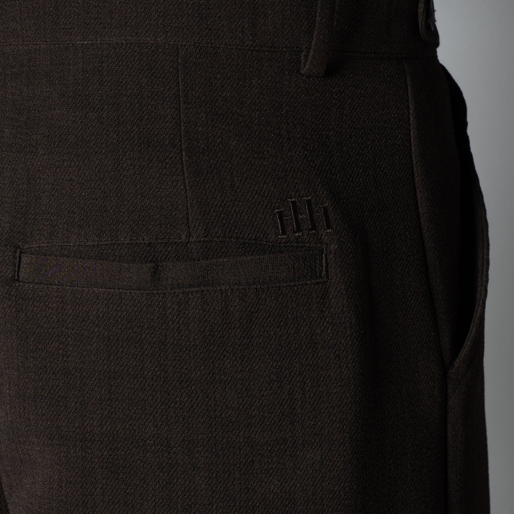 BROWN DOUBLE FLAP TROUSER - Hophead