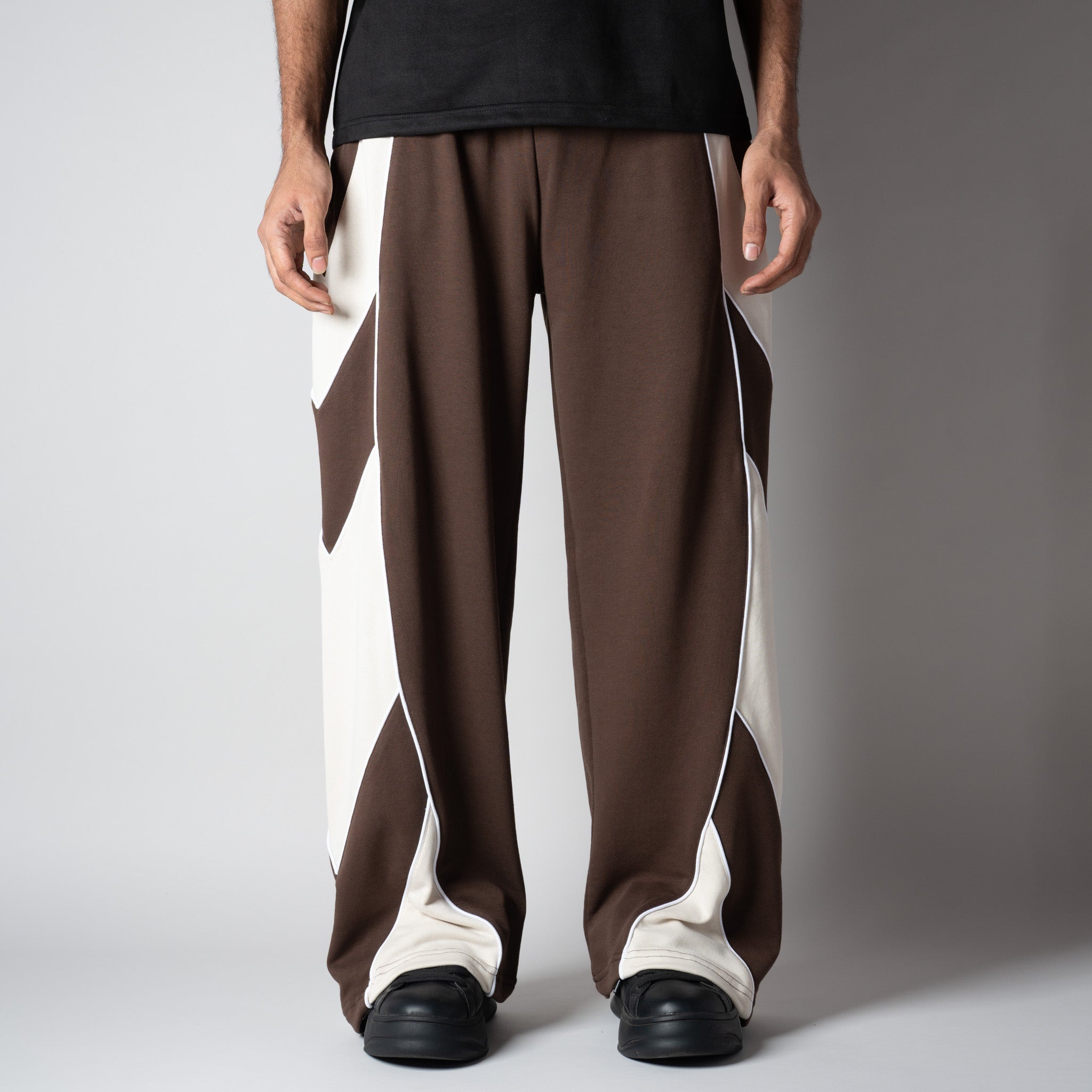 BROWN DOWNWARD ARROW SWEATPANT - Hophead