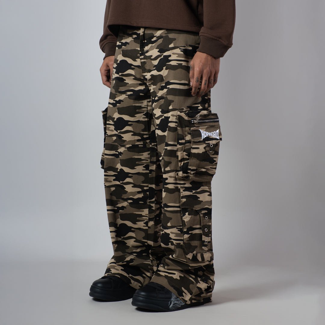 BROWN DUSTSTRIKE CAMO CARGO - Hophead