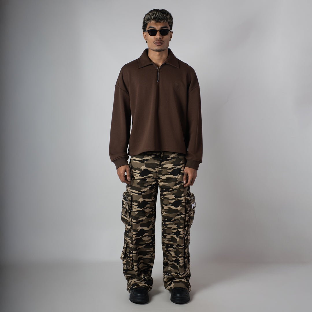 BROWN DUSTSTRIKE CAMO CARGO - Hophead