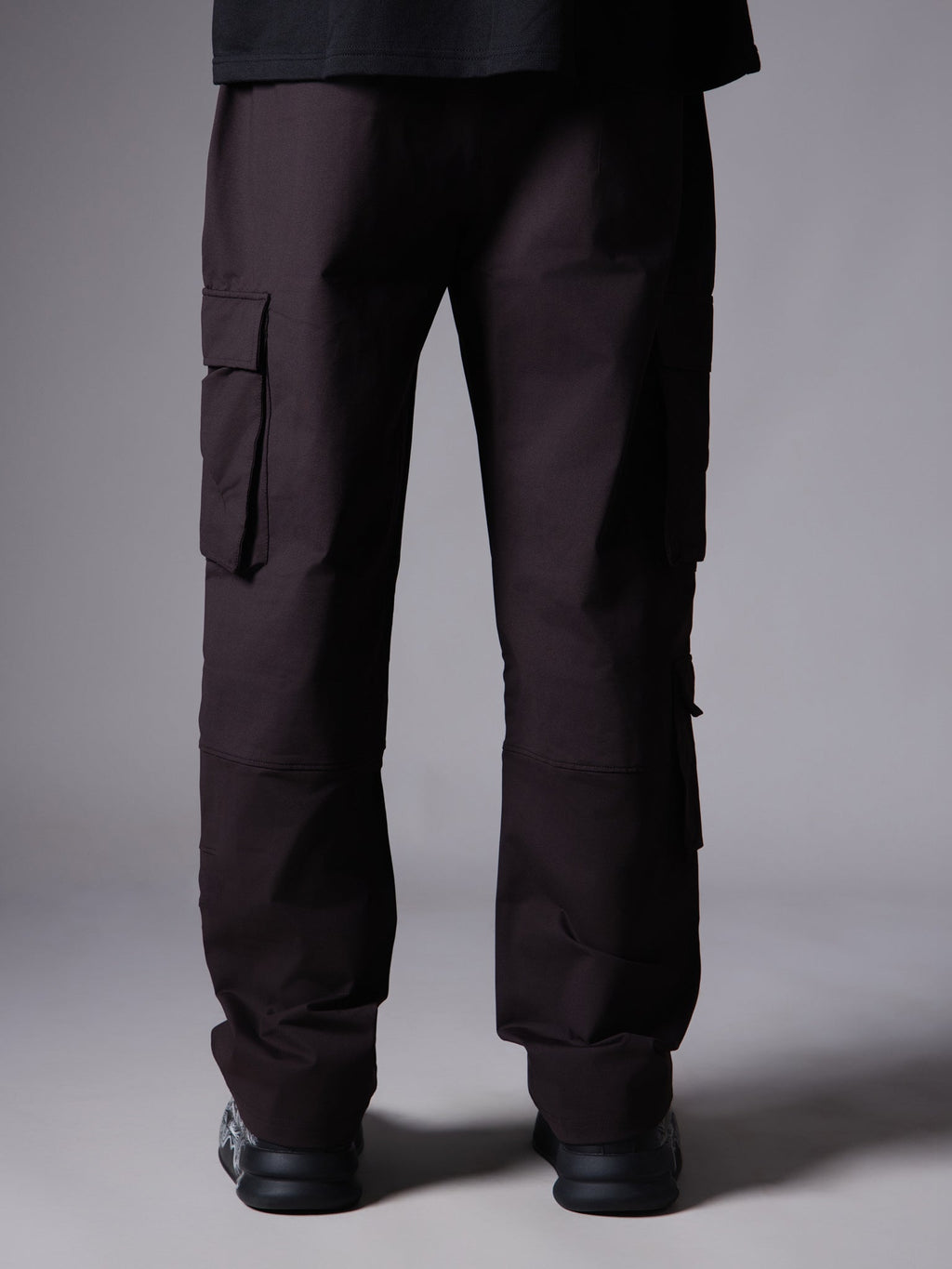 BROWN MULTI POCKET CARGO SWEATPANTS - Hophead