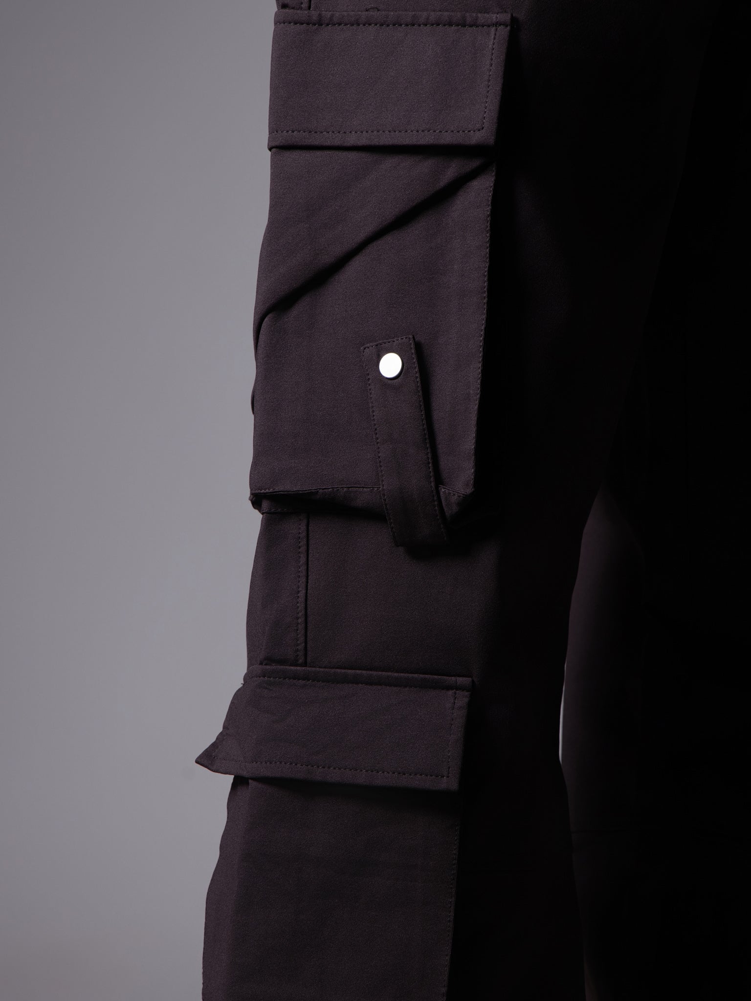 BROWN MULTI POCKET CARGO SWEATPANTS - Hophead