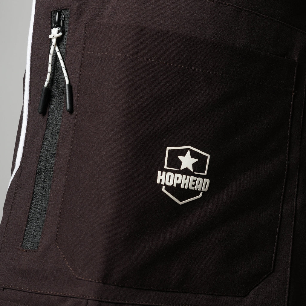 BROWN VERTEX EDGE SHORTS - Hophead
