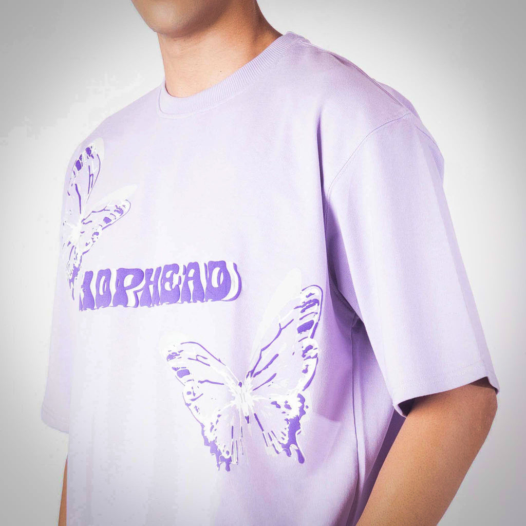 BUTTERFLY OVERSIZED GRAPHIC T - SHIRT - Hophead