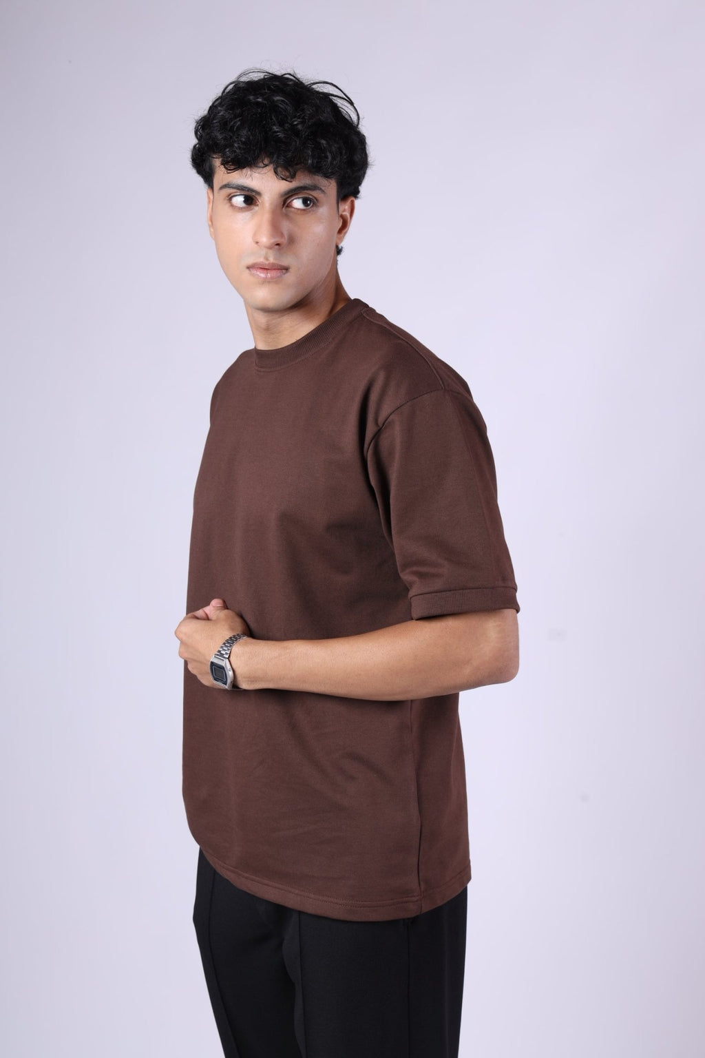 CACAO BROWN PREMIUM BASIC T - SHIRT - Hophead