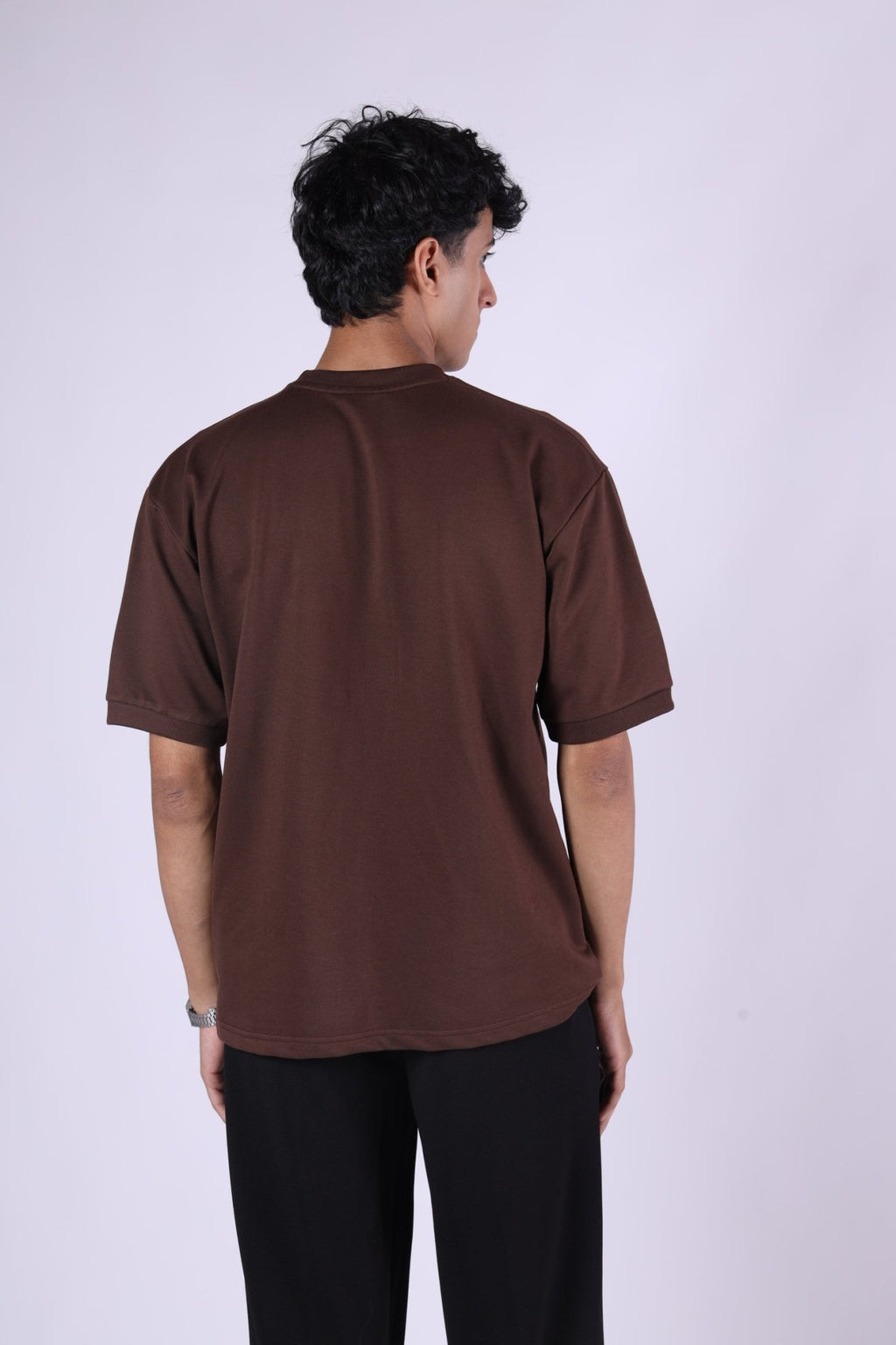 CACAO BROWN PREMIUM BASIC T - SHIRT - Hophead