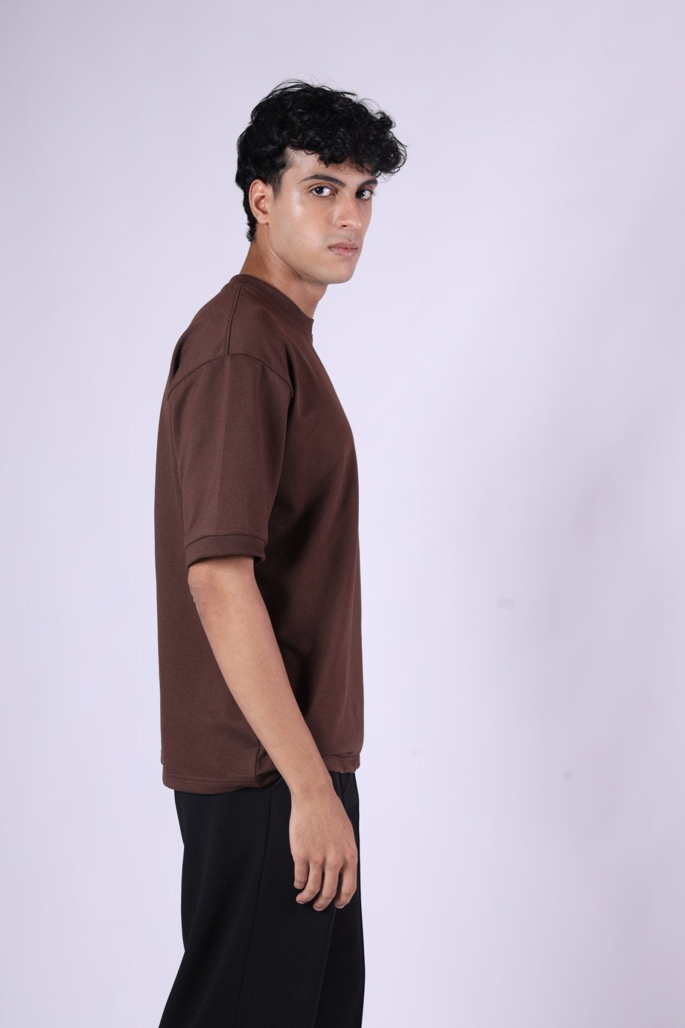 CACAO BROWN PREMIUM BASIC T - SHIRT - Hophead