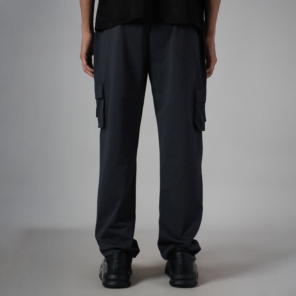 CHARCOAL DOUBLEDECK POCKET CARGO SWEATPANT - Hophead